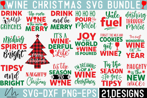 Wine Christmas svg bundle, Funny Christmas svg, Christmas bundle, Merry Christmas, Funny Christmas, Christmas day svg, Christmas sweatshirt, Christmas holiday svg, Cut files SVG Isabella Machell 