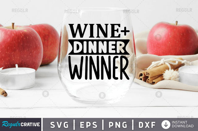 Wine dinner winner SVG SVG Regulrcrative 