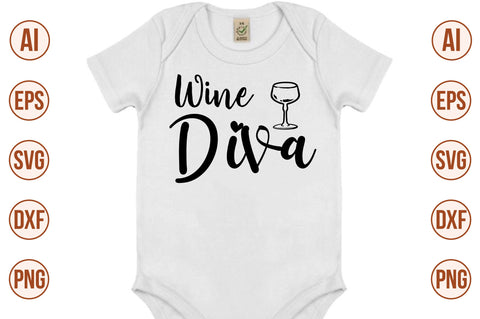 Wine Diva svg SVG nirmal108roy 