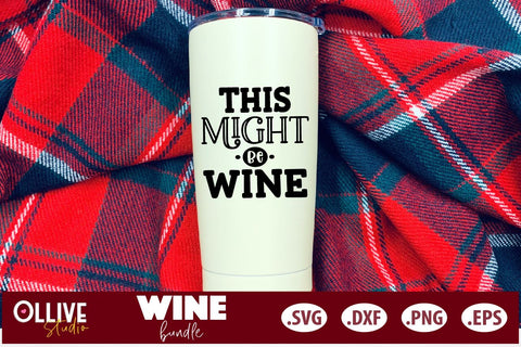 Wine Funny Quotes Bundle SVG SVG Ollive Studio 