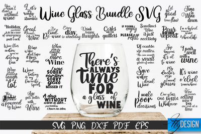 Wine Glass SVG Bundle. Glass Etching Designs. Stencil svg SVG Fly Design 