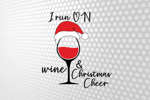 Wine glass Svg | Wine christmas shirt | Merry Christmas Svg | Iton on wine glass | Christmas glass svg | Svg, Png, Eps, Pdf. Dxf files SVG 1uniqueminute 