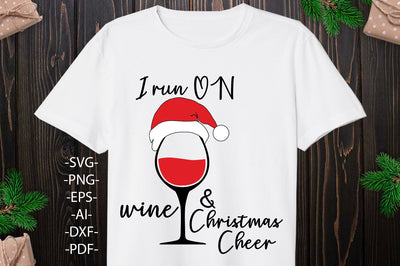 Wine glass Svg | Wine christmas shirt | Merry Christmas Svg | Iton on wine glass | Christmas glass svg | Svg, Png, Eps, Pdf. Dxf files SVG 1uniqueminute 