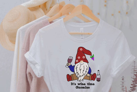Wine Gnome Machine Embroidery Design Embroidery/Applique DESIGNS Angie 