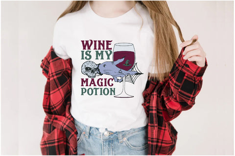 Wine is My Magic Potion Sublimation Sublimation Jagonath Roy 