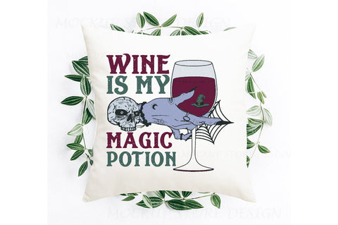 Wine is My Magic Potion Sublimation Sublimation Jagonath Roy 