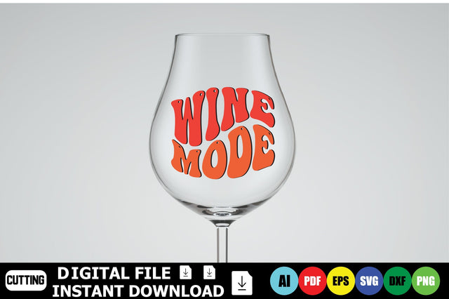 Wine Mode SVG Shahin alam 