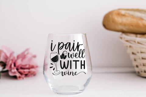 Wine Quotes Svg Bundle SVG DESIGNISTIC 
