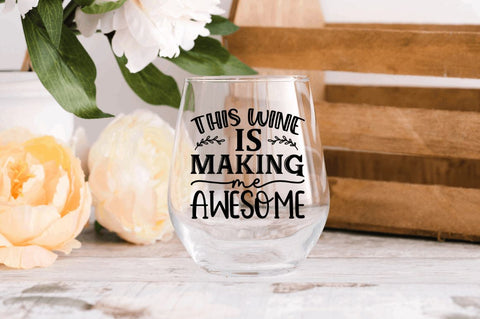 Wine Quotes Svg Bundle SVG Regulrcrative 