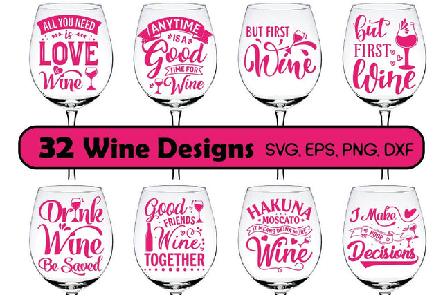 Wine Quotes SVG Bundle Wine Lovers SVG Paper Switch 