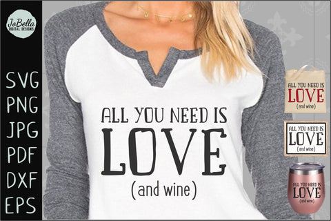 Wine SVG Bundle, Sublimation PNGs and Printables SVG JoBella Digital Designs 