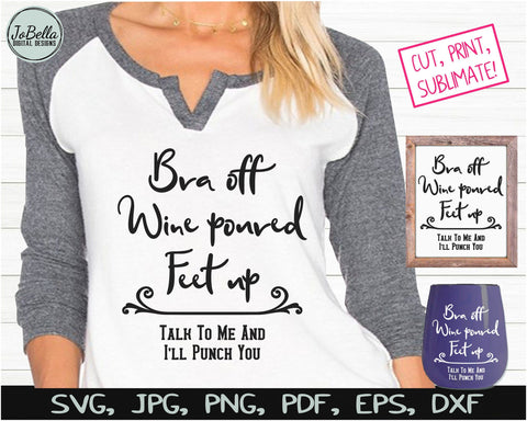Wine SVG Bundle, Sublimation PNGs and Printables SVG JoBella Digital Designs 