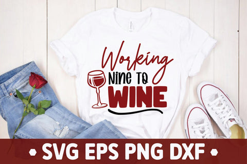 Wine SVG Bundle SVG Ariyan 