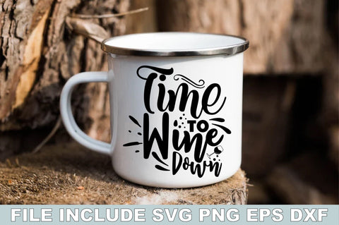 Wine SVG Bundle SVG Ariyan 