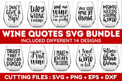 Wine SVG Bundle SVG Regulrcrative 