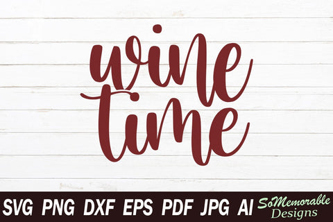 Wine SVG Bundle SVG SoMemorableDesigns 