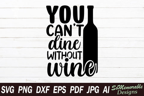 Wine SVG Bundle SVG SoMemorableDesigns 