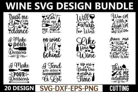 wine svg bundle vol 3 SVG buydesign 