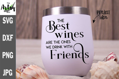 Wine Svg bundle, wine quotes, wine sayings bundle SVG The Artsy Spot 