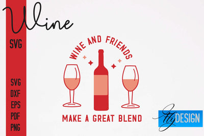 Wine SVG Design | Alcohol SVG Quotes | Party SVG Quotes SVG Fly Design 