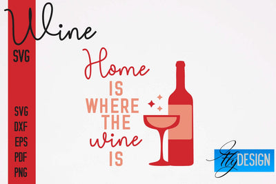 Wine SVG Design | Alcohol SVG Quotes | Party SVG Quotes SVG Fly Design 