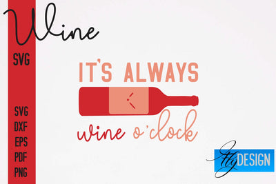 Wine SVG Design | Alcohol SVG Quotes | Party SVG Quotes SVG Fly Design 