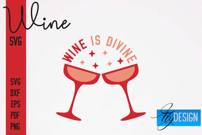 Wine SVG Design | Alcohol SVG Quotes | Party SVG Quotes SVG Fly Design 