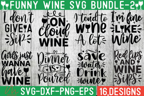 Wine t-shirt bundle, Wine t shirt, Cheers with wine svg, Wine cut files bundle, They whine I wine svg, Wine a little lough a lot svg SVG Isabella Machell 