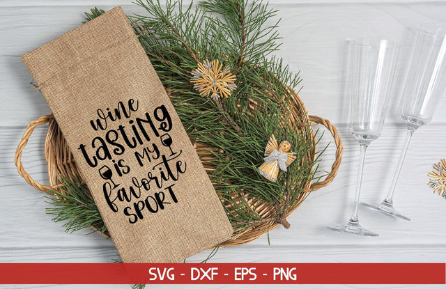 wine tasting is my favorite sport SVG md faruk hossain 