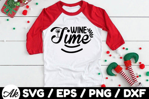 Wine Time svg SVG akazaddesign 