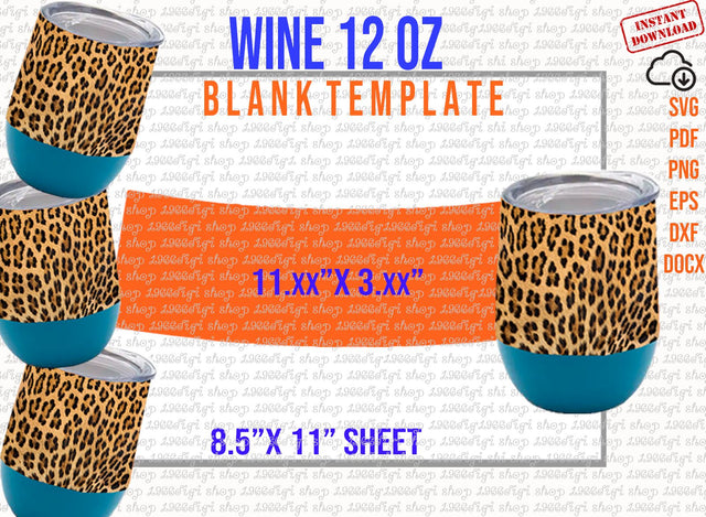 Wine Tumbler 12oz Template, WIne Svg, WIne 12 oz Svg, Wine Wrap Label, Wine 12oz Sublimation Template Wine wrap Sticker Png Pdf Eps Docx Dxf SVG 1966digi 