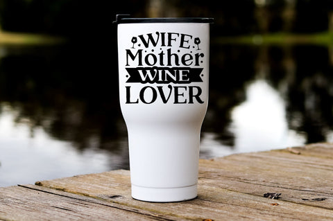 Wine Tumbler Quotes SVG Bundle SVG Regulrcrative 