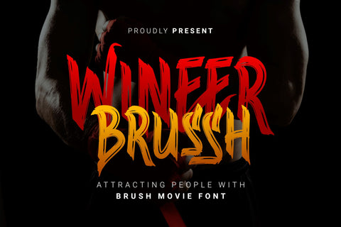 Wineer Brussh Font Dumadistyle 