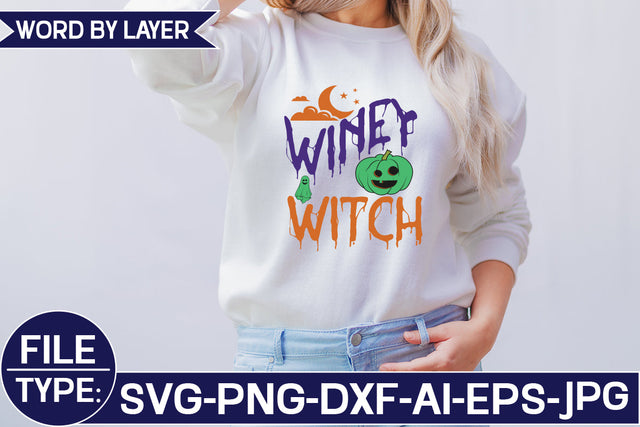 Winey Witch SVG Cut File SVG Studio Innate 