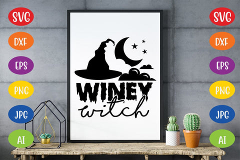 Winey Witch SVG SVG MStudio 