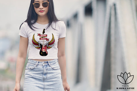 Winged Electric Guitar - Music SVG Graphic Design Sublimation SVG Karma Genie Graphics 