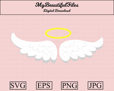 wings - angel SVG MyBeautifulFiles 