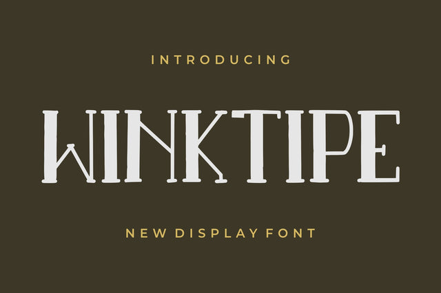 Winktipe Font Good Java 