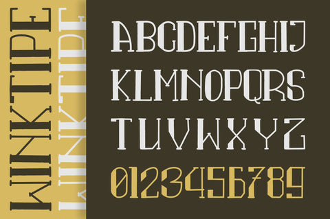 Winktipe Font Good Java 