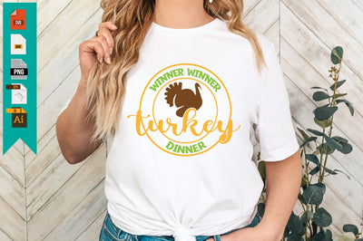 Winner Winner Turkey Dinner SVG Craftlabsvg24 