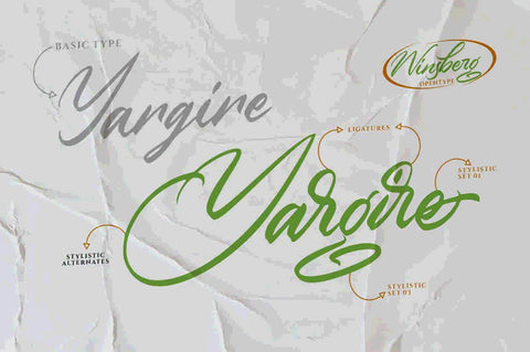 Winsberg Font Garisman Studio 