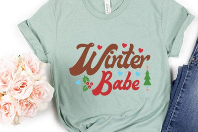 Winter Babe SVG Angelina750 