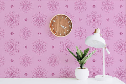 Winter background snowflake clipart seamless patterns bundle Digital Pattern KatineArt 