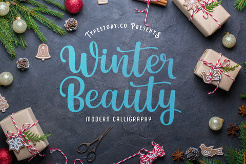 Winter Beauty SVG Letterflow 