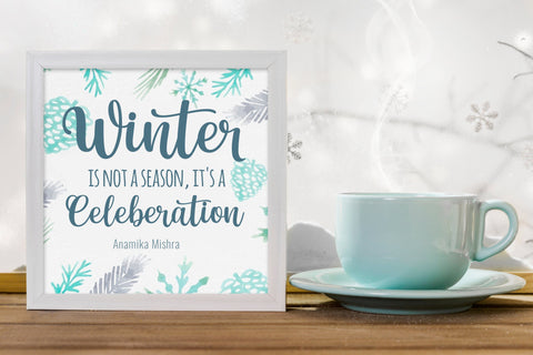 Winter Beauty SVG Letterflow 