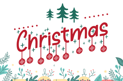 Winter Bells - Christmas Font Font Attype studio 