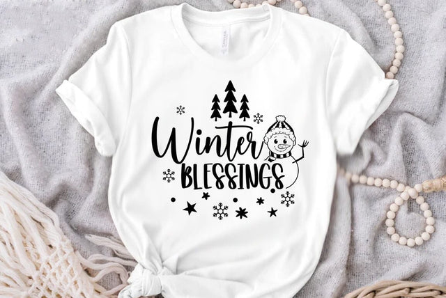 Winter blessings, Christmas SVG SVG FiveStarCrafting 