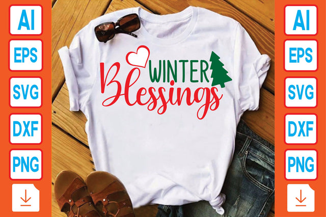 Winter Blessings SVG Craftlabsvg24 