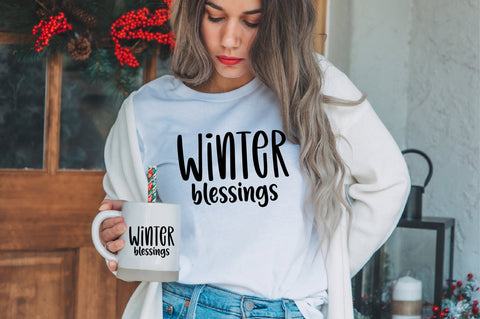 winter blessings SVG orpitasn 