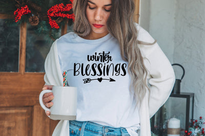 winter blessings svg SVG nirmal108roy 